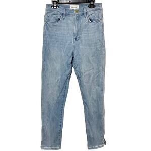 Frame Ali High Rise Cigarette Light‎ Wash Jeans
